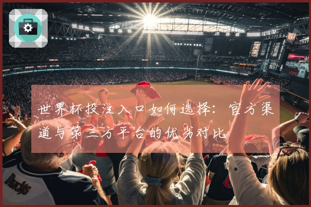 世界杯投注入口如何选择：官方渠道与第三方平台的优劣对比