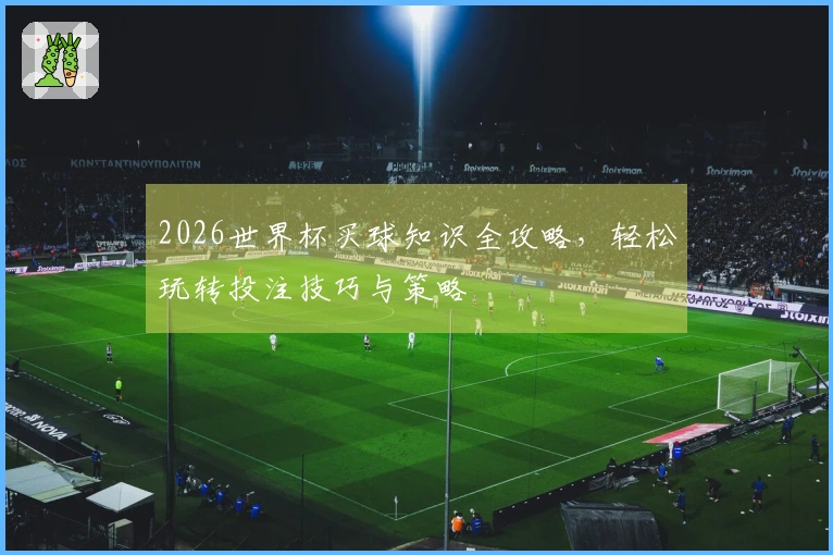 2026世界杯买球知识全攻略,轻松玩转投注技巧与策略